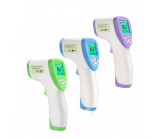 Infrared thermometer ear or forehead for adults and children